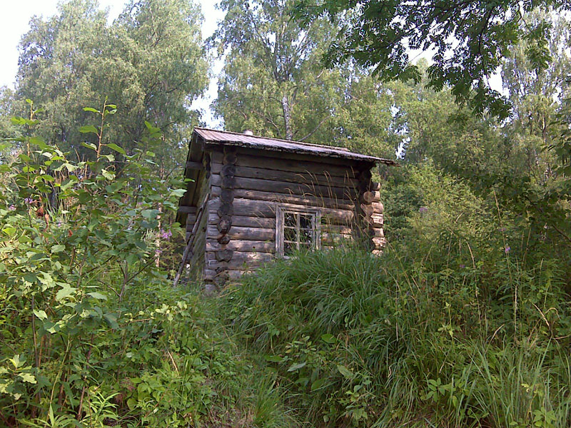 Единственная сохранившаяся келья Наглимозёрской пустыни, Каргопольский район.