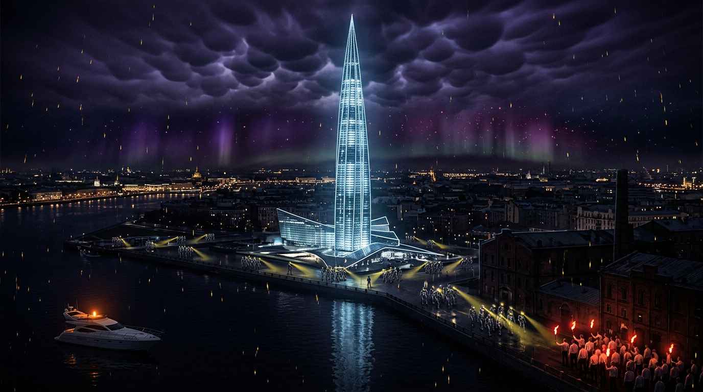 Каргозавр плывёт по морю